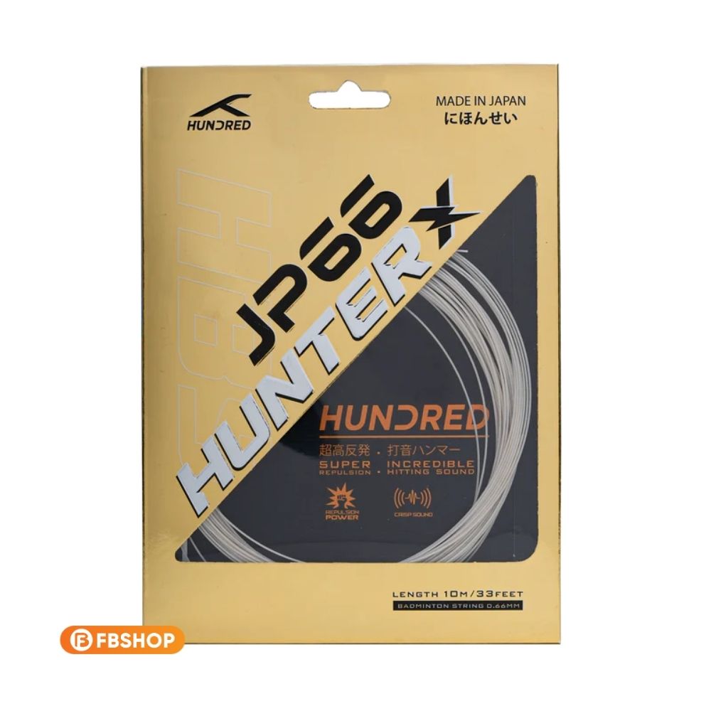 Dây cước đan vợt Hundred Hunterx JP66 chính hãng tại Fbshop Cước căng vợt Hundred Hunterx JP66