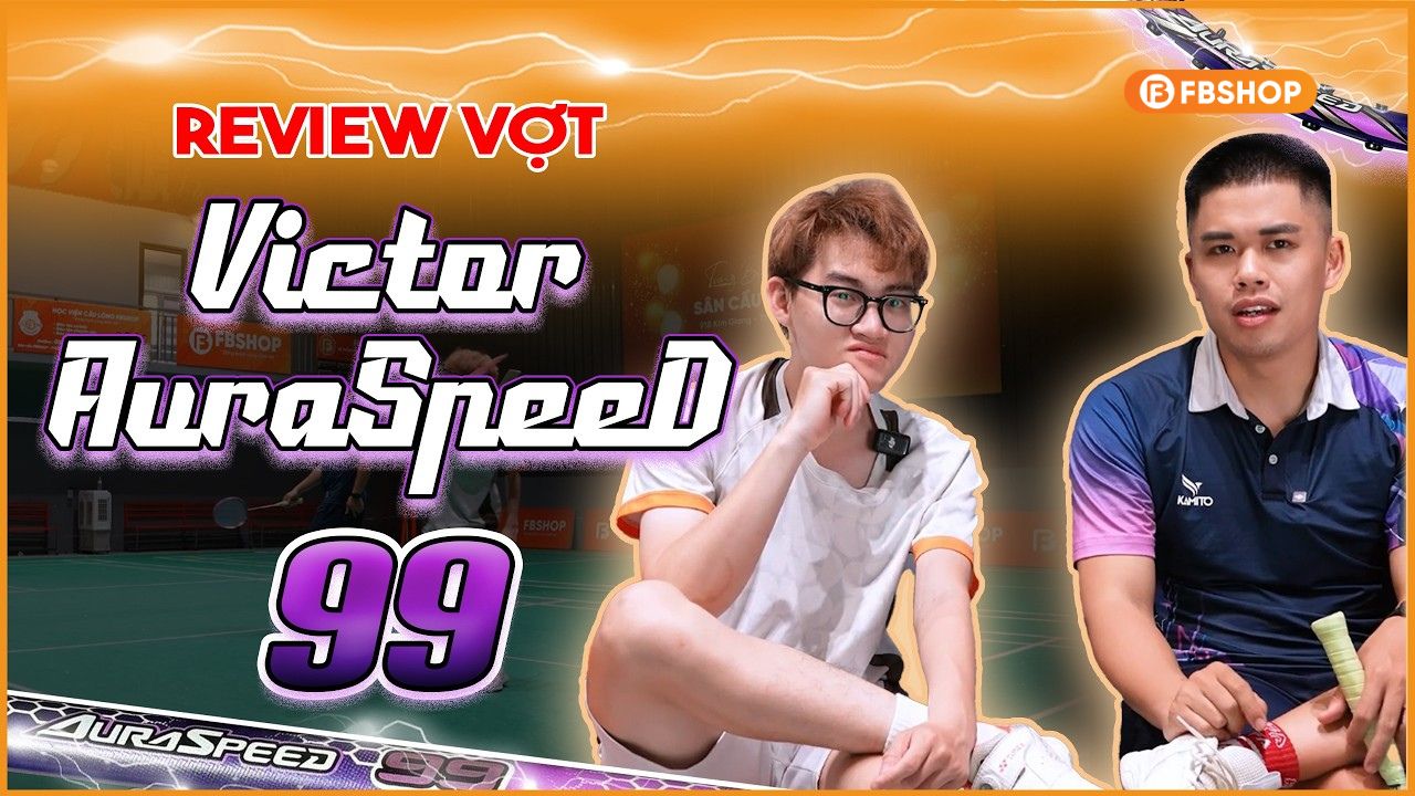 Review vợt cầu lông Victor Auraspeed 99 BAC J Limited