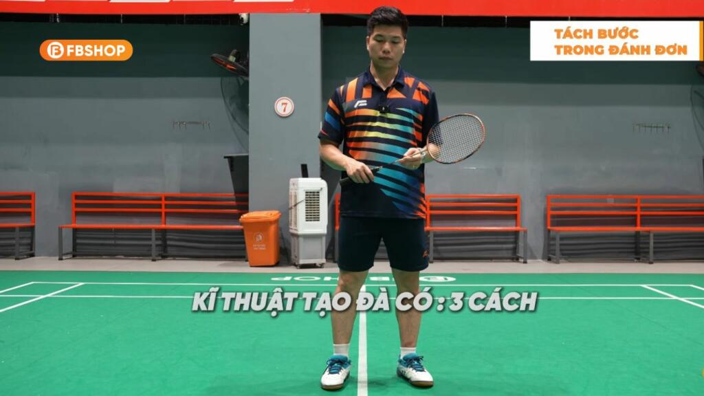 Có ba cách tạo đà cơ bản