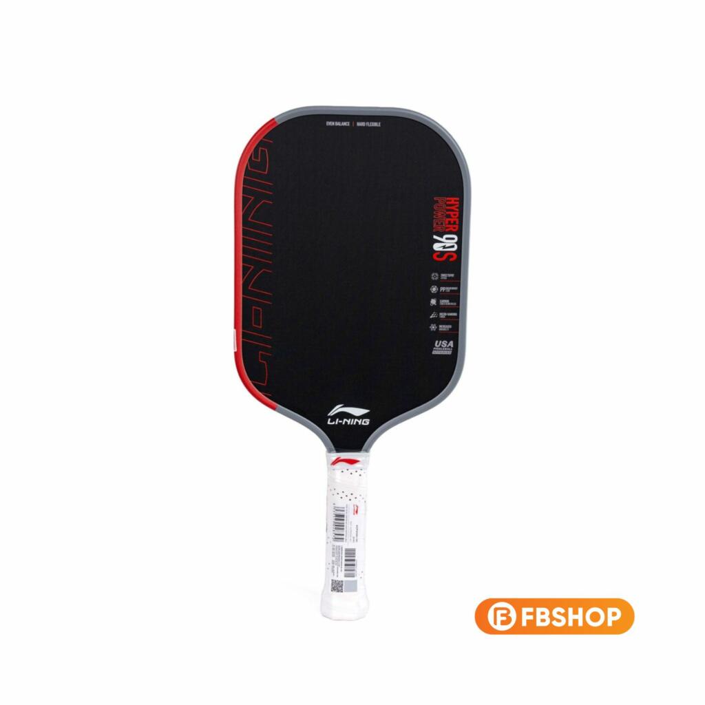 Vợt Pickleball Lining Hyperpower 90S với thiết kế màu Xám Đỏ đầy rực cháy và mạnh mẽ Vợt Pickleball Lining Hyperpower 90S với thiết kế màu Xám Đỏ đầy rực cháy và mạnh mẽ