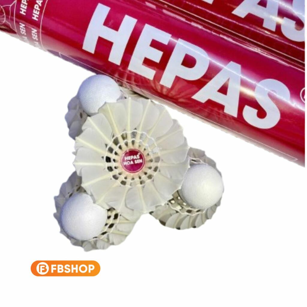 Ống Cầu Lông Hepas Hoa Sen 74 mang đến quỹ đạo đường cầu ổn định và hoàn hảo 