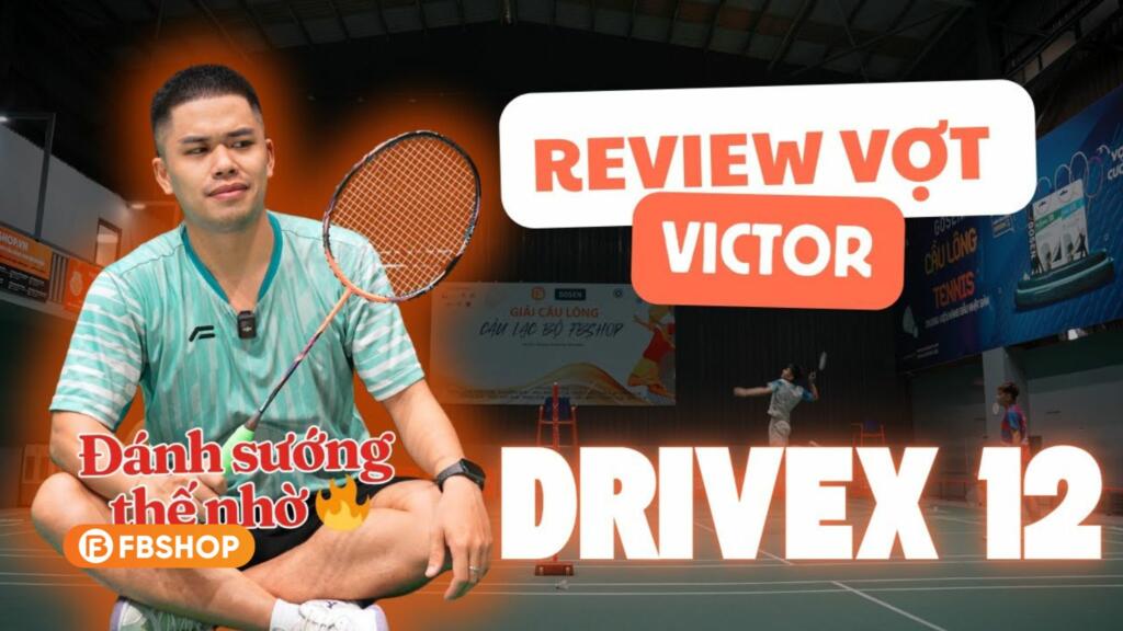 review vợt cầu lông victor drivex 12 o-01