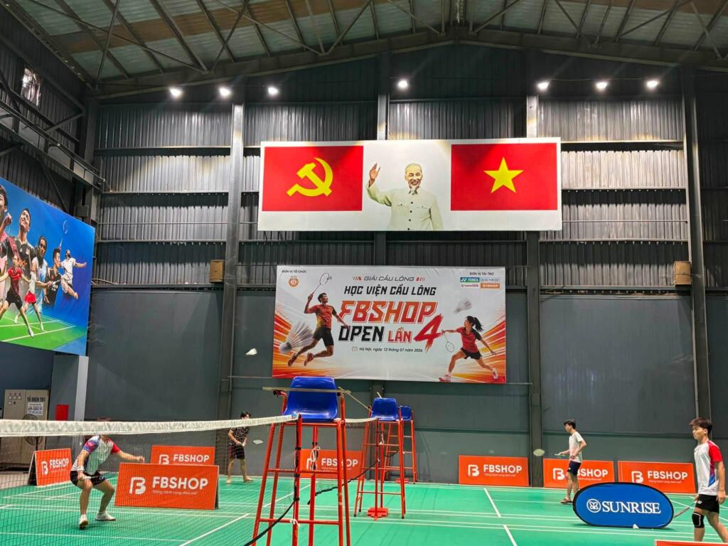 Giải Cầu Lông Học Viện Cầu Lông Fbshop