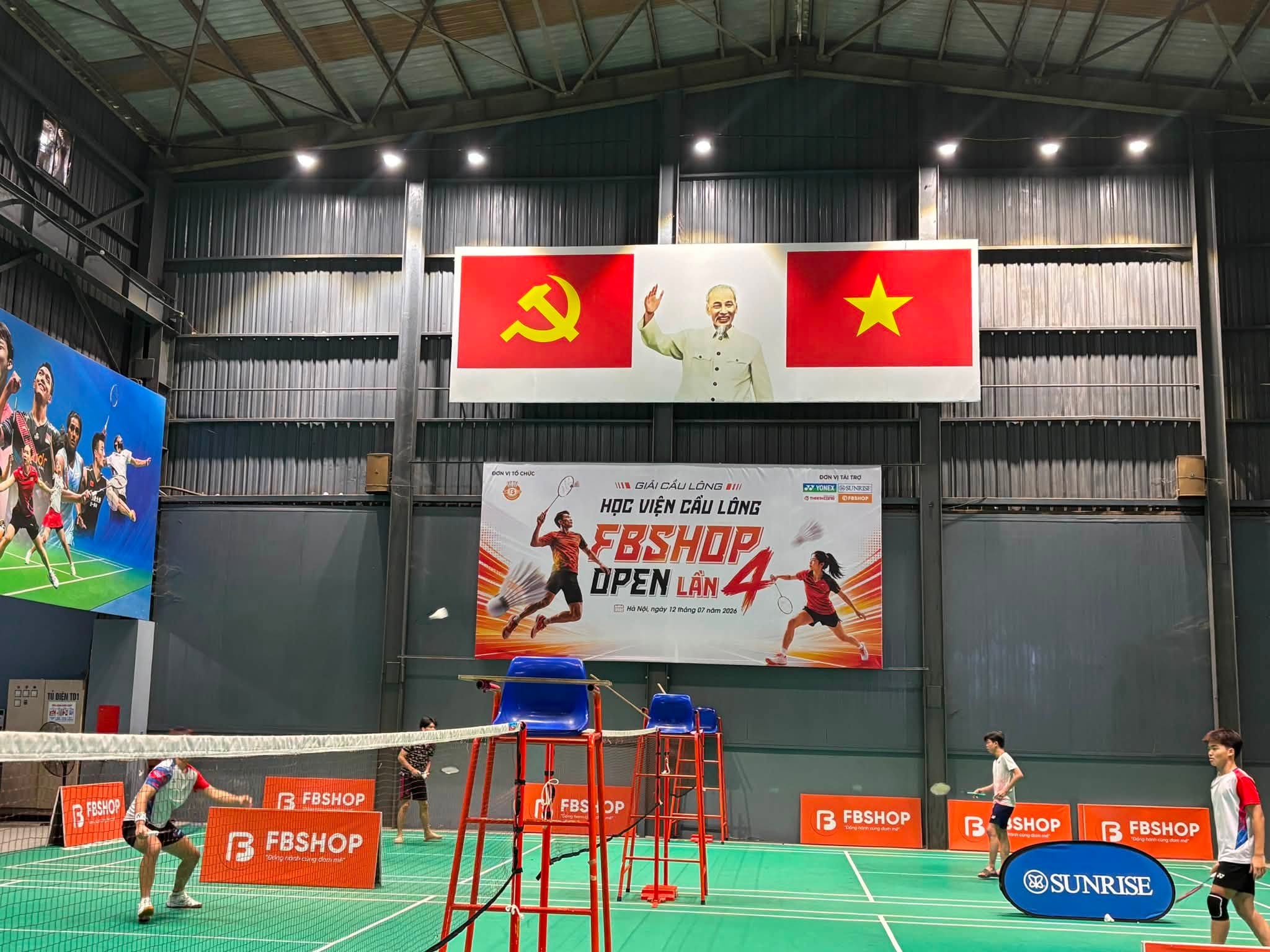 Giải Cầu Lông Học Viện Cầu Lông Fbshop