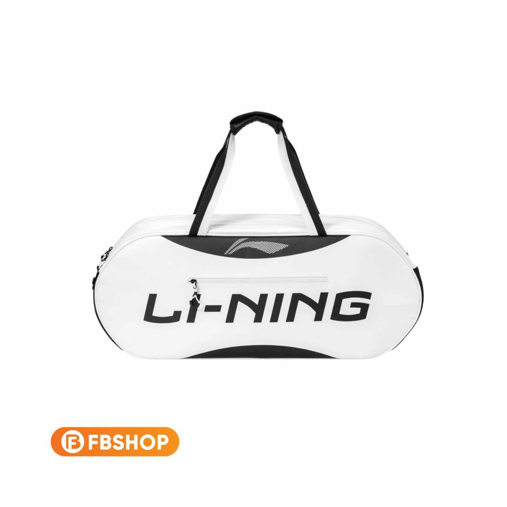 Bao Vợt Cầu Lông Lining P-ABLV081 - Màu Trắng Đen Bao Vợt Cầu Lông Lining P-ABLV081 - Màu Trắng Đen