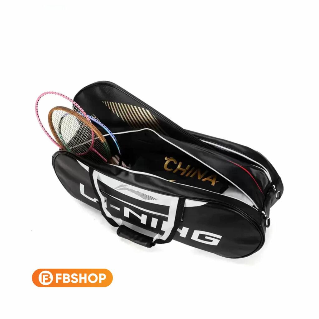 Bao Vợt Cầu Lông Lining ABLV081-4V có khả năng giữ form cực tốt ngay cả khi chứa nhiều vợt 
