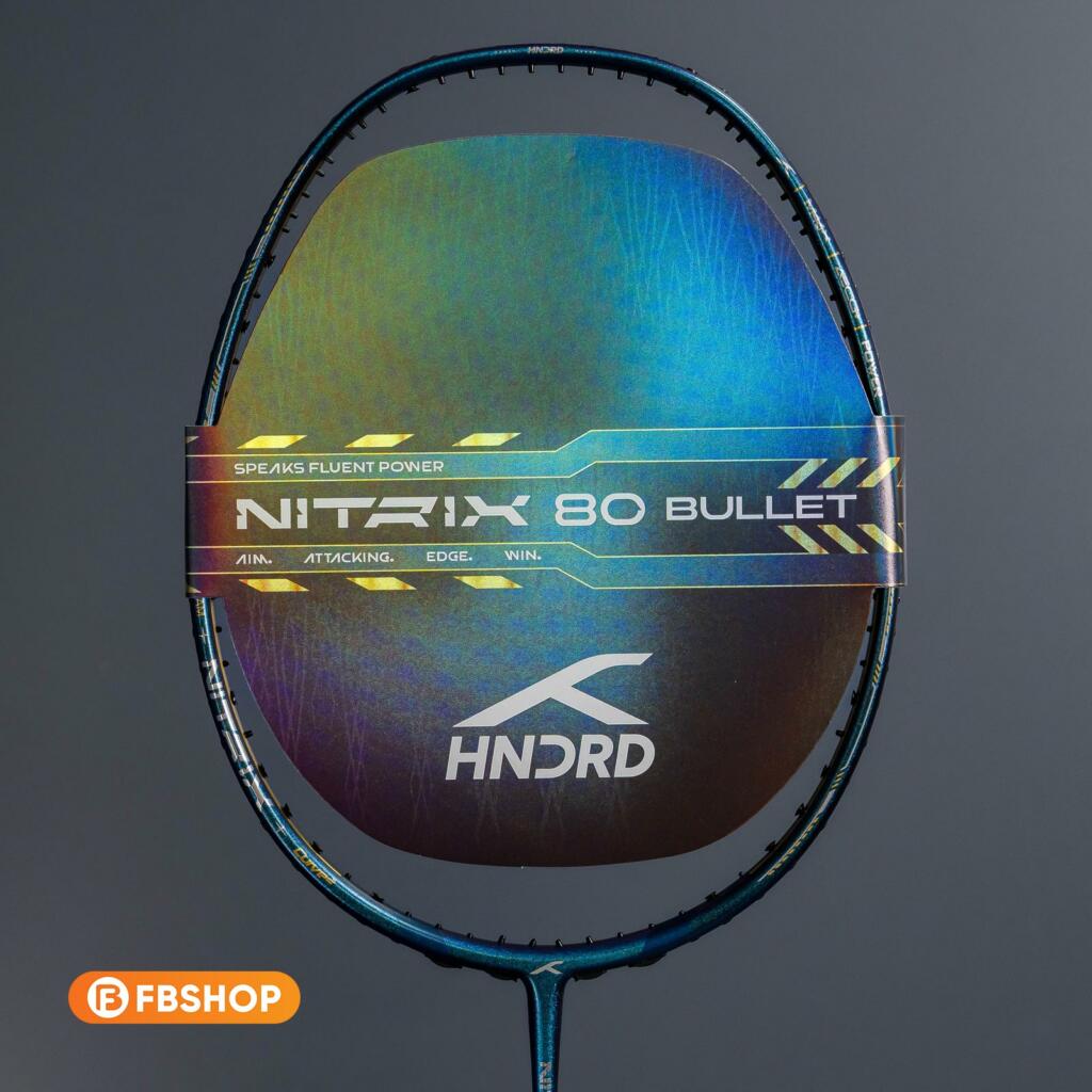 Hundred Nitrix 80 Bullet 2026 thể hiện rõ triết lý của cây vợt 