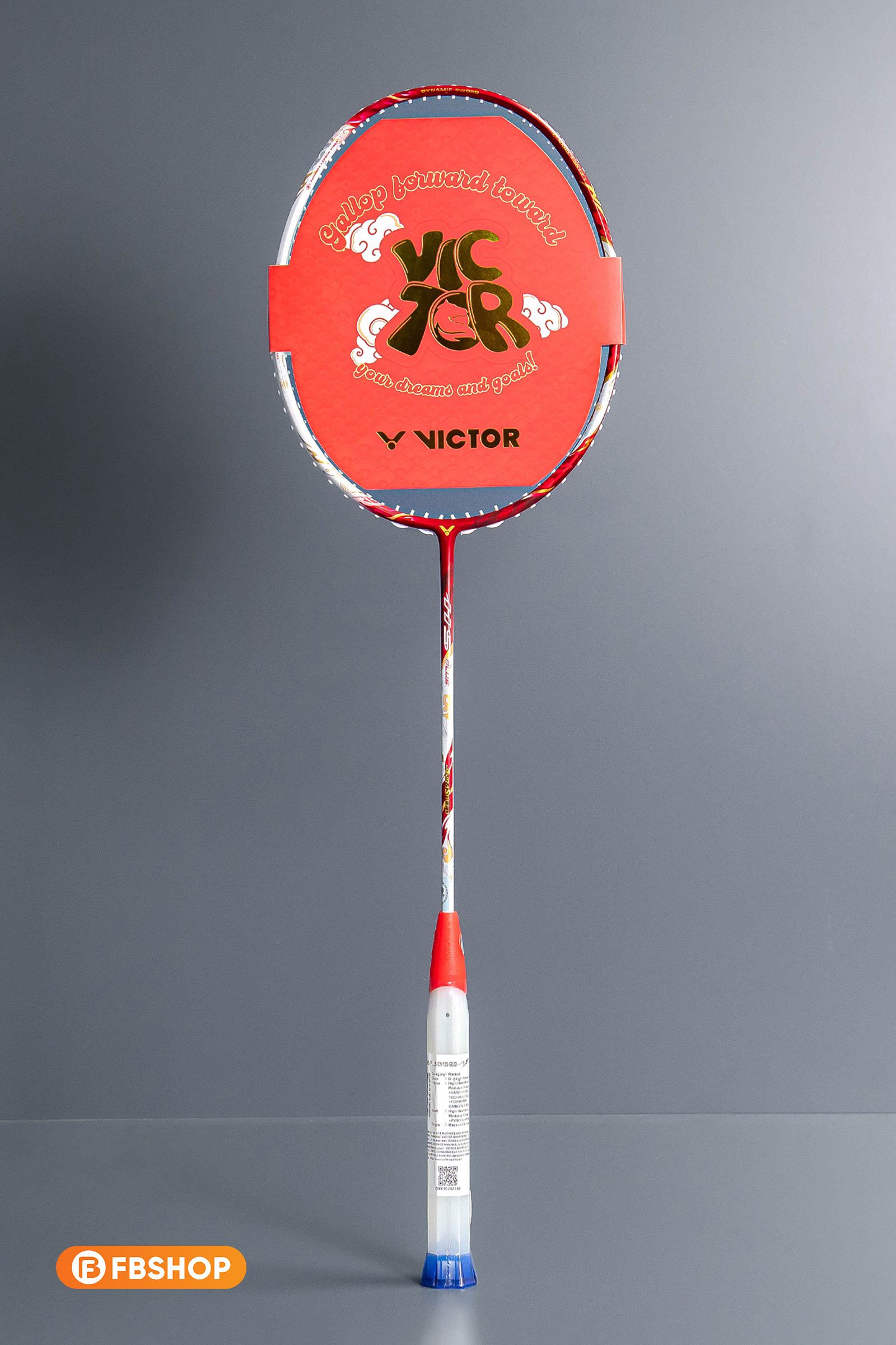 Victor Auraspeed HS Plus CNY 2026 - Đỏ Trắng