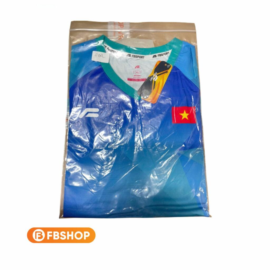 Áo cầu lông Fbsport A2612 Xanh Dương