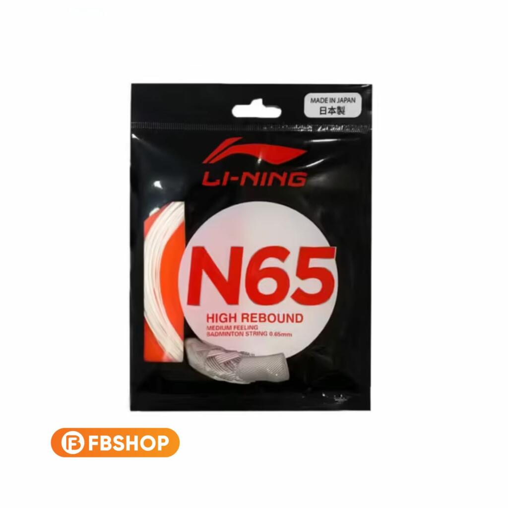 Dây Cước Căng Vợt Lining N65 - Màu Trắng 